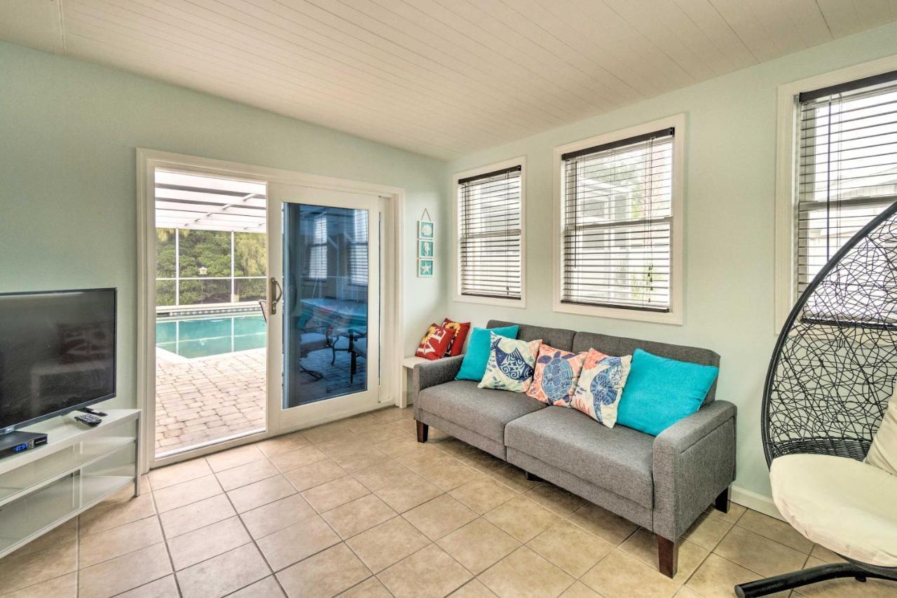 Home With Dock, Pool, Kayaks Walk To Palma Sola Bay Bradenton Exterior photo