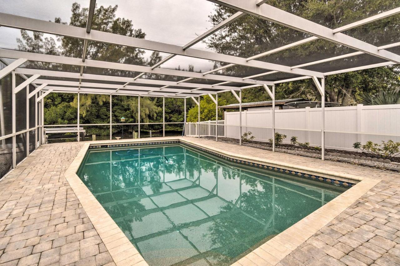 Home With Dock, Pool, Kayaks Walk To Palma Sola Bay Bradenton Exterior photo